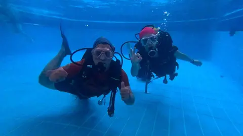 jornada de buceo adaptado organizada por el colegio público de educación especial torre monreal