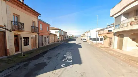 Calle Bardenas en Fustiñana