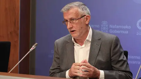 El vicepresidente Félix Taberna valora el auto del Supremo denegando la personación del Gobierno de Navarra