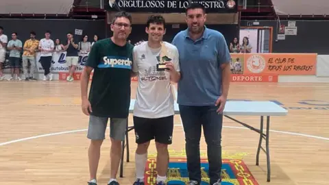 Mejor Jugador en la competición de Copa IGNACIO SAMPÉRIZ RUBIO (EL TONEL FC)