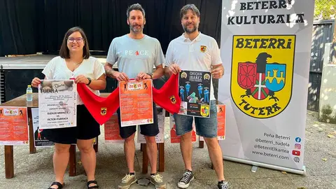 Presentación del programa de actos de la Peña Beterri para las Fiestas de Santa Ana