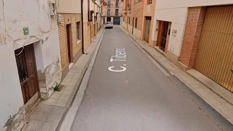 calle Tiberio en Cascante