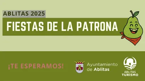 Programa Fiestas de la Patrona 2025 en Ablitas, Navarra