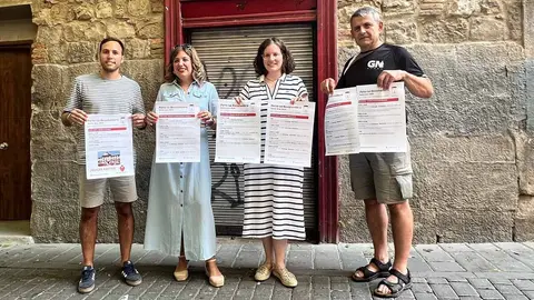 Presentación del programa de actos de la Peña Revolvedera para las Fiestas de Santa Ana
