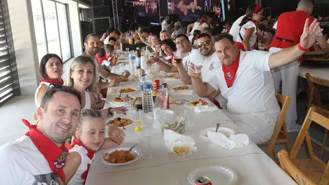 Peña La Desgana ganadora del Concurso de Paellas de Buñuel 2025