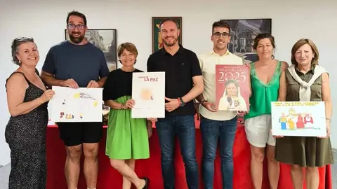 Ganadores del concurso de carteles de fiestas de Cintruénigo 2025