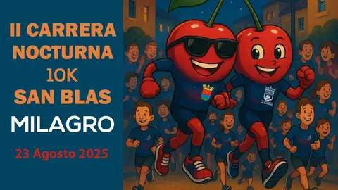 Carrera Nocturna 10k San Blas de Milagro 2025