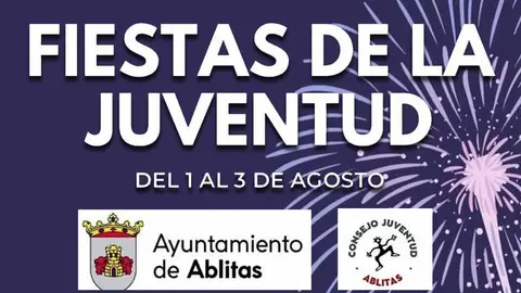 Programa Fiestas de la Juventud 2025 en Ablitas, Navarra