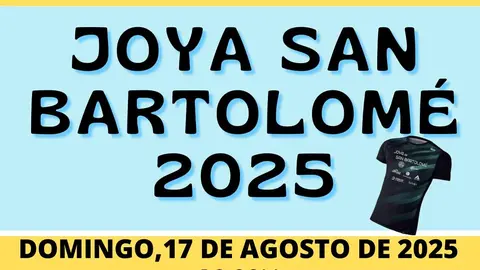 Joya San Bartolomé en Ribaforada 2025