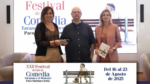 Presentación del Festival de Cine de Comedia de Tarazona y El Moncayo Paco Martínez Soria 2025