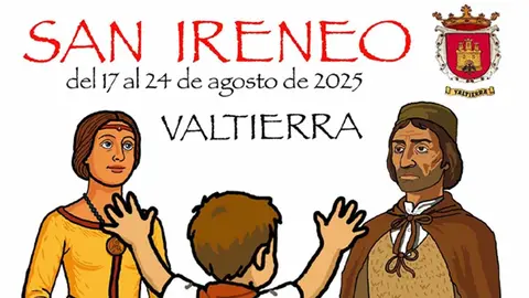 Programa Fiestas de San Ireneo 2025 en Valtierra, Navarra