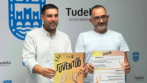 Presentación del programa de las Fiestas de la Juventud de Tudela 2025
