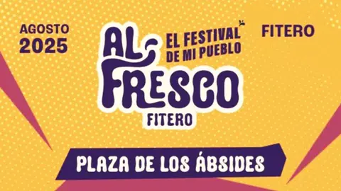 Programa Festival Al Fresco 2025 en Fitero, Navarra