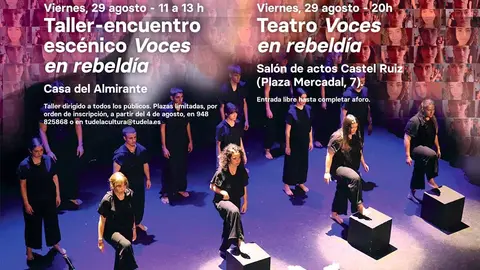propuesta escénica 'voces en rebeldía'