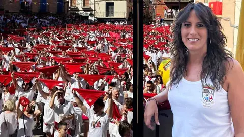 Cohete de Ablitas 2025. Nerea Sangüesa Chocarro, Concejala de Cultura, Turismo y Sanidad. Foto Facebook Ayto. Ablitas