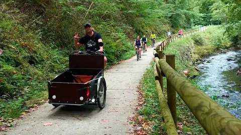 biciclistas de corella ruta por la vía verde del bidasoa (5)