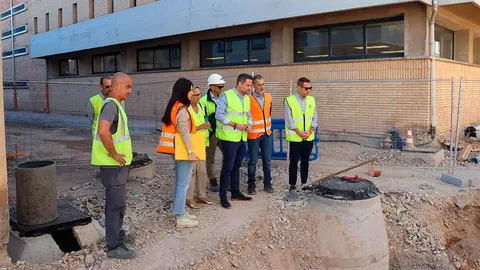 obras barrio de lourdes calle frontón
