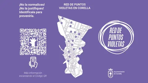 Corella consolida su Red de Puntos Violeta Permanentes tras un año de trabajo comunitario
