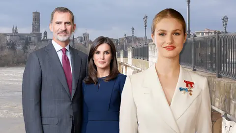 Los Reyes y la Princesa Leonor protagonizan mañana un día memorable en Tudela