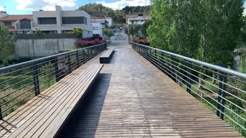 Puente Cuartero sobre el Río Queiles de Tudela