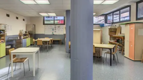 Una de las aulas de la Escuela infantil Lourdes