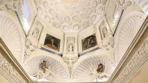 Cúpula Palacio Episcopal de Tarazona. Foto Héctor Pérez