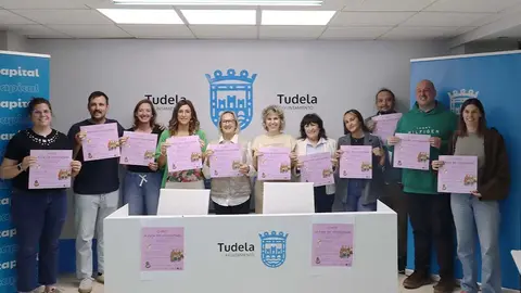 Presentación IV Feria Voluntariado 2025 en Tudela
