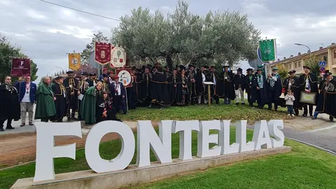 Capítulo General de la Cofradía del Aceite de Oliva de Navarra 2025 celebrada en Fontellas
