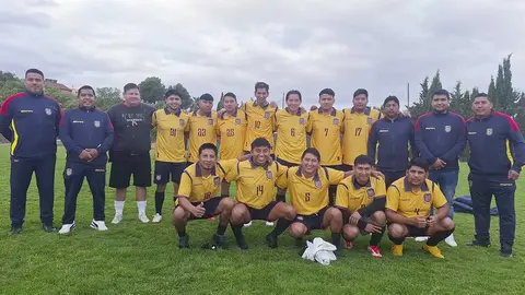 Conjunto de Ecuador F.C. Trofeo de la Amistad. Foto Esteban Baigorri