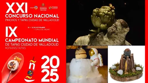 Representación navarra en el Concurso Nacional de Pinchos y Tapas “Ciudad de Valladolid” 2025