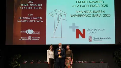 El Área de Salud de Tudela recibe el Reconocimiento de Oro en el XXV Premio Navarro a la Excelencia