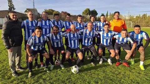 Corellano-Cirbonero Veteranos. Foto Esteban Baigorri