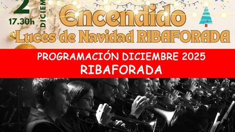 Programaci&oacute;n de diciembre 2025 en Ribaforada