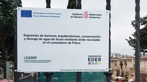 Cementerio de Fitero sin barreras arquitectónicas