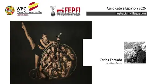 Carlos Forcada, de F8 Estudio, competirá en la categoría de Arte Digital de la WPC 2026