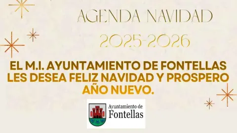 Agenda de Navidad en Fontellas 2025