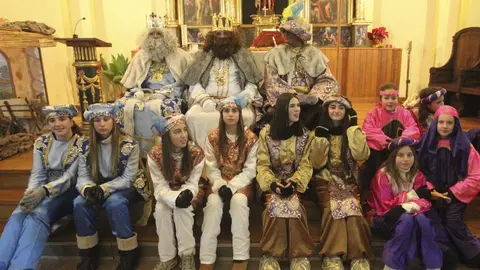 Visita de los Reyes Magos 2026 a Cortes