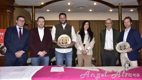 Entrega de los Trofeos Taurinos Ciudad de Tudela 2025. Foto &Aacute;ngel &Aacute;lvaro
