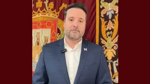 Alejandro Toquero, Alcalde de Tudela en el d&iacute;a del 40 aniversario del Hospital reina Sof&iacute;a