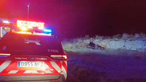 Salida de v&iacute;a en el cruce de los abetos