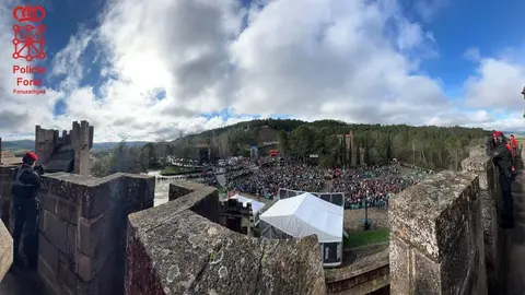 Primeras Javieradas 2026. Polic&iacute;a Foral de  Navarra