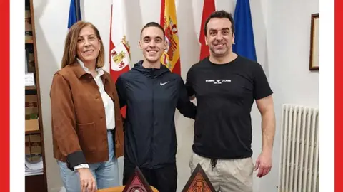 Ablitas apoya a Asier Corral rumbo al Mundial