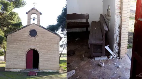 Ermita de la Dehesa en Ribaforada