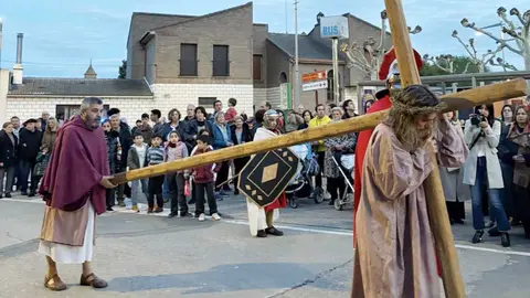 Paso viviente de Milagro. Foto: Facebook Asociaci&oacute;n