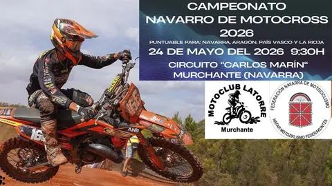 Campeonato Navarro de Motocross 2026 Murchante