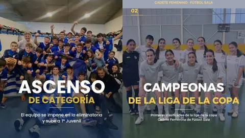 Doble &eacute;xito del deporte en Ablitas este fin de semana