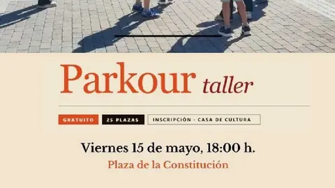Taller de parkour 2026 en Tudela
