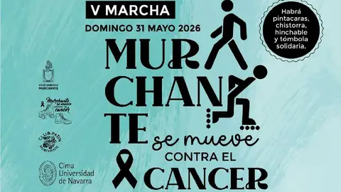 V Marcha contra el c&aacute;ncer 2026 en Murchante