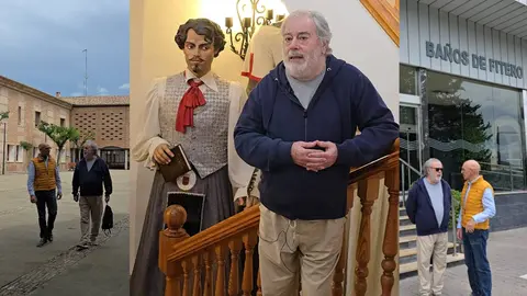 El sobrino bisnieto del poeta visit&oacute; Fitero