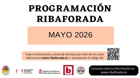 Programaci&oacute;n de mayo 2026 en Ribaforada